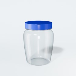 Round PET Jar 1.7L
